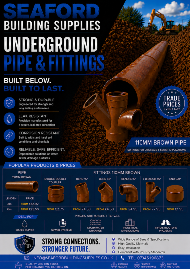 110mm Underground Pipe And Fittings
